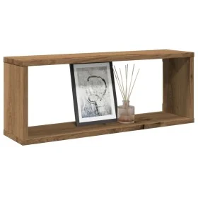 Estantes cubo de pared 6 uds madera roble artisan 60x15x23 cm de , Estantes y estanterías - Ref: Foro24-856591, Precio: 61,92...