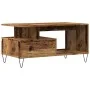 Mesa de centro madera ingeniería madera envejecida 90x49x45 cm de , Mesas de centro - Ref: Foro24-857452, Precio: 91,33 €, De...