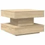 Mesa de centro giratoria 360 grados roble sonoma 50x50x34,5 cm by , Coffee table - Ref: Foro24-858472, Price: 56,46 €, Discou...