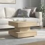 Mesa de centro giratoria 360 grados roble sonoma 50x50x34,5 cm by , Coffee table - Ref: Foro24-858472, Price: 56,46 €, Discou...