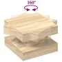 Mesa de centro giratoria 360 grados roble sonoma 50x50x34,5 cm by , Coffee table - Ref: Foro24-858472, Price: 56,46 €, Discou...