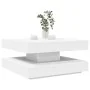 Mesa de centro giratoria 360 grados blanco 70x70x34,5 cm by , Coffee table - Ref: Foro24-858479, Price: 78,21 €, Discount: %