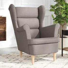 Sillón de tela gris taupe 74x84x100 cm de , Sillones - Ref: Foro24-4016901, Precio: 259,58 €, Descuento: %