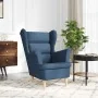 Sillón de tela azul 74x84x100 cm de , Sillones - Ref: Foro24-4016903, Precio: 236,53 €, Descuento: %
