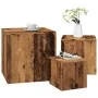 Mesas auxiliares 3 uds madera de ingeniería madera envejecida by , Side tables - Ref: Foro24-856676, Price: 77,79 €, Discount: %