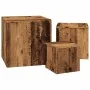 Mesas auxiliares 3 uds madera de ingeniería madera envejecida by , Side tables - Ref: Foro24-856676, Price: 77,79 €, Discount: %