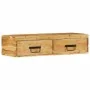 Mueble de TV de pared madera maciza de acacia 80x30x19 cm by , CD and DVD storage - Ref: Foro24-4017463, Price: 91,13 €, Disc...