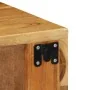 Mesita de noche de pared madera maciza de acacia de , Mesitas de noche - Ref: Foro24-4017454, Precio: 68,87 €, Descuento: %