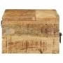 Mueble de TV de pared madera maciza de mango rugosa 80x30x19 cm by , CD and DVD storage - Ref: Foro24-4017461, Price: 105,48 ...