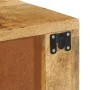 Mueble de TV de pared madera maciza de mango rugosa 80x30x19 cm by , CD and DVD storage - Ref: Foro24-4017461, Price: 105,48 ...
