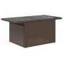 Set de sofás de jardín 9 pzas y cojines ratán sintético marrón by , Garden sets - Ref: Foro24-3326664, Price: 746,49 €, Disco...