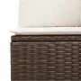 Set sofás de jardín 6 piezas y cojines ratán sintético marrón by , Garden sets - Ref: Foro24-3325589, Price: 422,59 €, Discou...