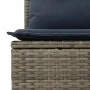Set sofás jardín y cojines 6 pzas ratán sintético acacia gris by , Garden sets - Ref: Foro24-3326162, Price: 497,76 €, Discou...