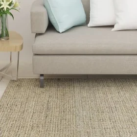 Alfombra de sisal natural verde 66x250 cm de , Alfombras - Ref: Foro24-136373, Precio: 71,01 €, Descuento: %