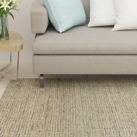 Alfombra de sisal natural verde 66x250 cm de , Alfombras - Ref: Foro24-136373, Precio: 71,01 €, Descuento: %