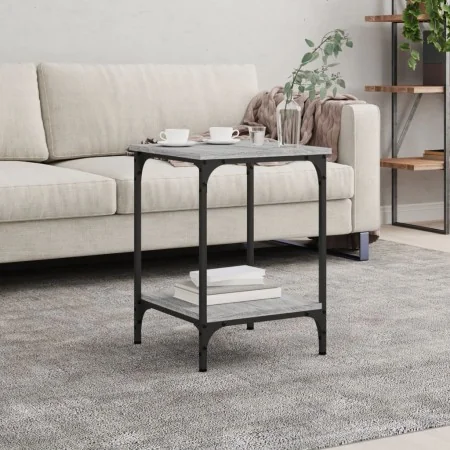 Mesa de centro madera de ingeniería gris Sonoma 40x40x55 cm by , Coffee table - Ref: Foro24-832826, Price: 36,11 €, Discount: %
