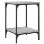 Mesa de centro madera de ingeniería gris Sonoma 40x40x55 cm by , Coffee table - Ref: Foro24-832826, Price: 36,11 €, Discount: %