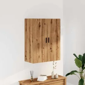 Armario de pared madera ingeniería marrón roble 69,5x34x90 cm by , Sideboards - Ref: Foro24-857293, Price: 85,79 €, Discount: %