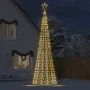 Árbol de Navidad LED con estacas 1534 LEDs blanco cálido 500 cm de , Arboles de navidad - Ref: Foro24-4016404, Precio: 121,44...
