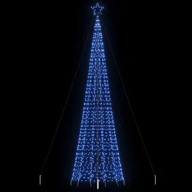 Árbol de Navidad LED con estacas 1534 LEDs azul 500 cm de , Arboles de navidad - Ref: Foro24-4016406, Precio: 121,17 €, Descu...