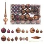 Bolas de Navidad 98 unidades marrón Ø3/4/6 cm de , Adornos festivos - Ref: Foro24-4100014, Precio: 19,00 €, Descuento: %