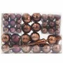 Bolas de Navidad 98 unidades marrón Ø3/4/6 cm de , Adornos festivos - Ref: Foro24-4100014, Precio: 19,00 €, Descuento: %