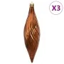 Bolas de Navidad 98 unidades marrón Ø3/4/6 cm de , Adornos festivos - Ref: Foro24-4100014, Precio: 19,00 €, Descuento: %