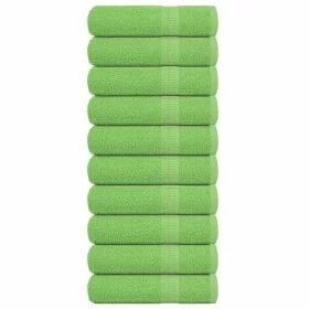 Toallas de Ducha 10 uds. Verde Manzana 70x140 cm 360 gsm de , Toallas - Ref: Foro24-137027, Precio: 75,75 €, Descuento: %