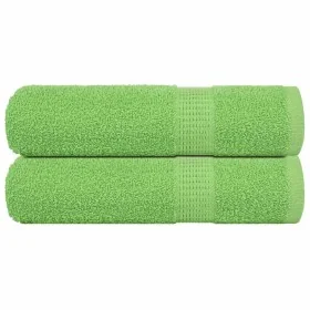 Toallas de Ducha 2 uds Verde Manzana 70x140 cm 360 gsm de , Toallas - Ref: Foro24-137025, Precio: 23,90 €, Descuento: %