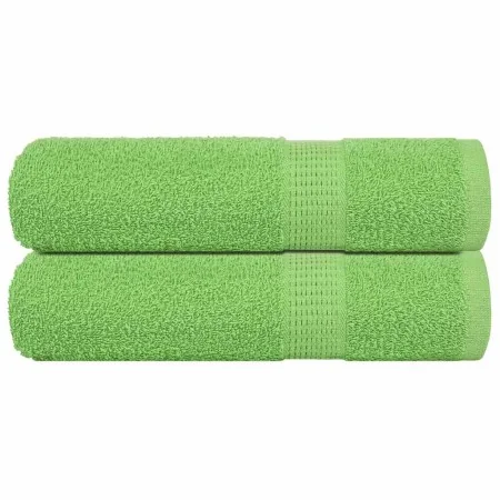 Toallas de Ducha 2 uds Verde Manzana 70x140 cm 360 gsm de , Toallas - Ref: Foro24-137025, Precio: 23,90 €, Descuento: %