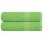 Toallas de Ducha 2 uds Verde Manzana 70x140 cm 360 gsm de , Toallas - Ref: Foro24-137025, Precio: 23,90 €, Descuento: %