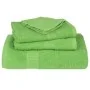 Toallas de Ducha 2 uds Verde Manzana 70x140 cm 360 gsm de , Toallas - Ref: Foro24-137025, Precio: 23,90 €, Descuento: %