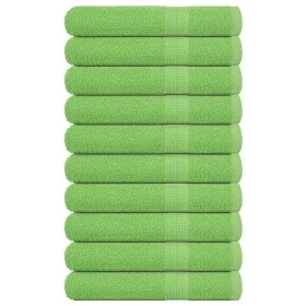 Toallas de sauna 10 uds verde manzana 80x200 cm 360 gsm de , Toallas - Ref: Foro24-137033, Precio: 105,34 €, Descuento: %