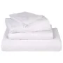 Juego de toallas 6 piezas 100% algodón blanco 360 gsm de , Toallas de baño y manoplas - Ref: Foro24-137078, Precio: 32,91 €, ...