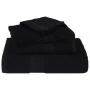 Juego de toallas 8 piezas 100% algodón negro 360 gsm de , Toallas de baño y manoplas - Ref: Foro24-137073, Precio: 45,47 €, D...