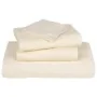 Juego de toallas 6 piezas 100% algodón crema 360 gsm de , Toallas de baño y manoplas - Ref: Foro24-137092, Precio: 37,06 €, D...