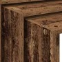 Mesas apilables 3 uds madera de ingeniería envejecida by , Side tables - Ref: Foro24-858540, Price: 60,16 €, Discount: %