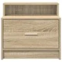Mesillas de noche con cajón 2 uds roble Sonoma 51x31x47 cm de , Mesitas de noche - Ref: Foro24-858673, Precio: 69,03 €, Descu...