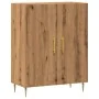 Aparador de madera de ingeniería roble artisan 69,5x34x90 cm by , Sideboards - Ref: Foro24-857176, Price: 81,47 €, Discount: %