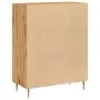Aparador de madera de ingeniería roble artisan 69,5x34x90 cm by , Sideboards - Ref: Foro24-857176, Price: 81,47 €, Discount: %