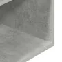 Mesillas de noche con cajón 2 uds gris hormigón 35x34x66,5 cm de , Mesitas de noche - Ref: Foro24-858720, Precio: 71,32 €, De...