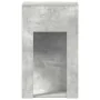 Torre de ordenador con cajón gris cemento 30x44x74 cm de , Escritorios - Ref: Foro24-858734, Precio: 49,43 €, Descuento: %