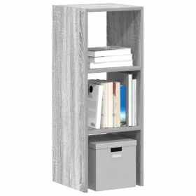 Librería apilable madera contrachapada sonoma gris 30x30x80 cm von , Schließfächer und Lagerschränke - Ref: Foro24-858813, Pr...