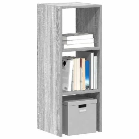 Librería apilable madera contrachapada sonoma gris 30x30x80 cm de , Taquillas y armarios de almacenamiento - Ref: Foro24-8588...