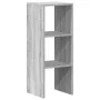 Librería apilable madera contrachapada sonoma gris 30x30x80 cm de , Taquillas y armarios de almacenamiento - Ref: Foro24-8588...