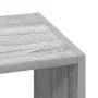 Librería apilable madera contrachapada sonoma gris 30x30x80 cm de , Taquillas y armarios de almacenamiento - Ref: Foro24-8588...