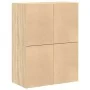 Armarios con 2 cajones 2 uds roble sonoma 60x31x40 cm de , Cajoneras - Ref: Foro24-858826, Precio: 88,67 €, Descuento: %