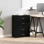Armarios con 2 cajones 2 uds roble negro 60x31x40 cm by , Drawers - Ref: Foro24-858824, Price: 95,53 €, Discount: %