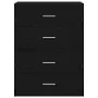Armarios con 2 cajones 2 uds roble negro 60x31x40 cm by , Drawers - Ref: Foro24-858824, Price: 95,53 €, Discount: %