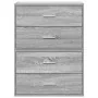 Armarios con 2 cajones 2 uds gris sonoma 60x31x40 cm de , Cajoneras - Ref: Foro24-858832, Precio: 90,31 €, Descuento: %
